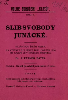 Slib svobody junácké