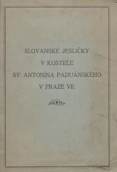 Slovanské jesličky v kostele sv. Antonína Paduánského v Praze VII.