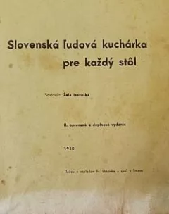 Slovenská ľudová kuchárka pre každý stôl