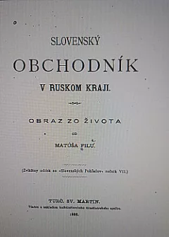Slovenský obchodník v ruskom kraji