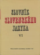 Slovník slovenského jazyka 6: Doplnky – Dodatky