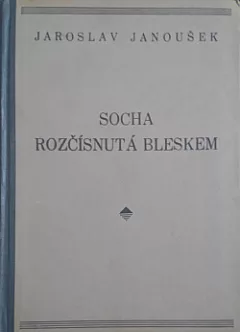 Socha rozčísnutá bleskem