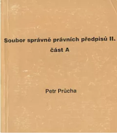Soubor správně právních předpisů II. Část A