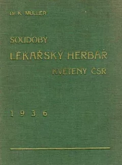 Soudobý lékařský herbář květeny ČSR