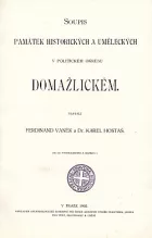 Soupis památek historických a uměleckých v politickém okresu domažlickém