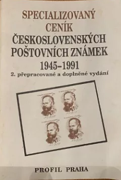 Specializovaný ceník čs. poštovních známek 1945-1991