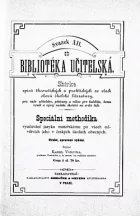 Speciální methodika vyučování jazyku mateřského po všech odvětvích jeho v českých školách obecných