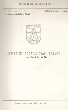 Speciální programovací jazyky