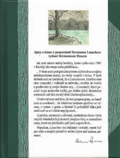 Spisy a básne z pozostalosti Hermanna Lauschera vydané Hermannom Hessem
