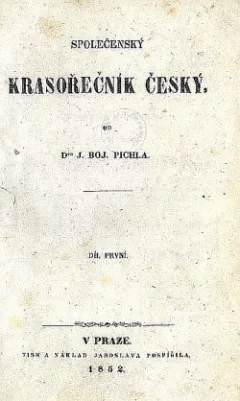 Společenský krasořečnik český I.