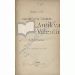Stará doba romantického básnictví