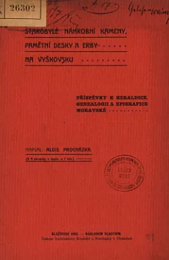 Starobylé náhrobní kameny, pamětní desky a erby na Vyškovsku