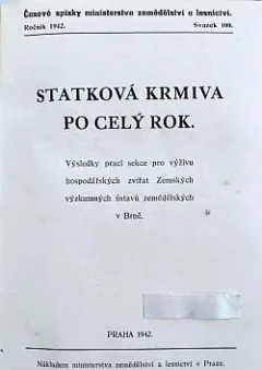 Statková krmiva po celý rok