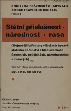 Státní příslušnost, národnost, rasa