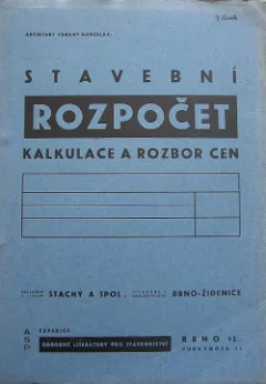 Stavební rozpočet I.