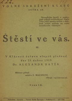 Štěstí ve vás