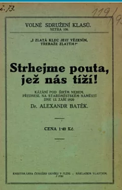 Strhejme pouta, jež nás tíží