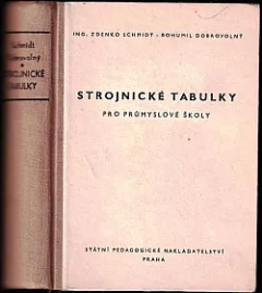 Strojnické tabulky pro průmyslové školy