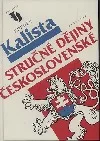 Stručné dějiny československé