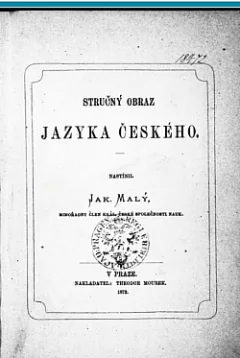 Stručný obraz jazyka českého