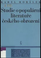 Studie o populární literatuře českého obrození