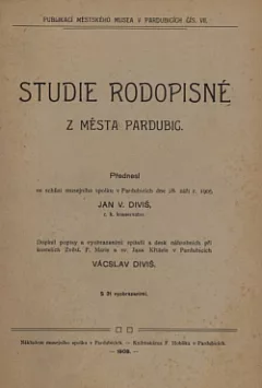 Studie rodopisné z města Pardubic