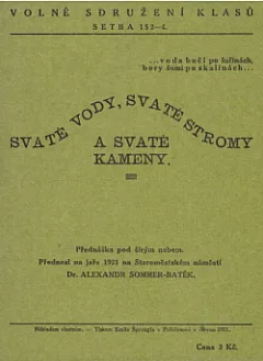 Svaté vody, svaté stromy a svaté kameny