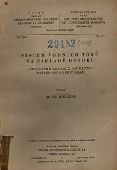 Systém vodních toků na základě odtoku