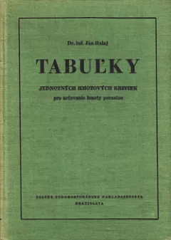 Tabuľky jednotných hmotových kriviek pre určovanie hmoty porastov