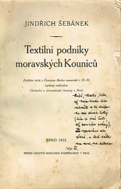 Textilní podniky moravských Kouniců