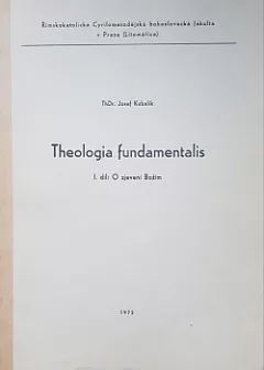 Theologia fundamentalis, I. Díl: O Božím zjevení