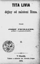 Tita Livia dějiny od založení Říma II.