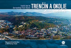 Trenčín a okolie z neba