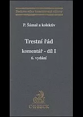 Trestní řád. Komentář díl I