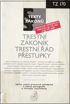 Trestní zákoník / Trestní řád / Přestupky