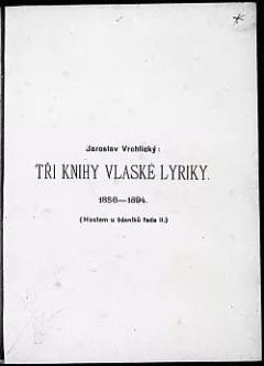 Tři knihy vlaské lyriky