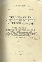 Turecká válka v evropské politice v letech 1592-1594