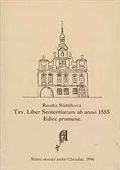 Tzv. Liber Sententiarum ab anno 1555