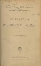 Učebná kniha palaeografie latinské