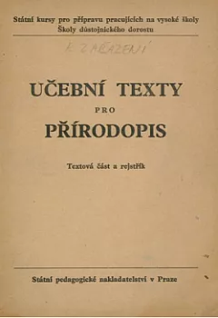 Učební texty pro přírodopis