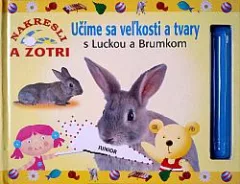 Učíme sa veľkosti a tvary s Luckou a Brumkom