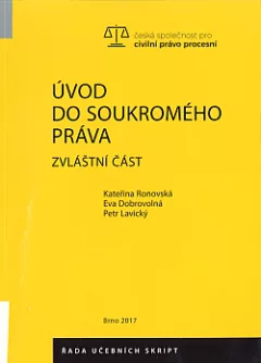 Úvod do soukromého práva: Zvláštní část
