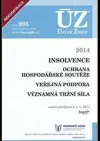 ÚZ č. 995 Insolvence, ochrana hospodářské soutěže - Úplné znění předpisů