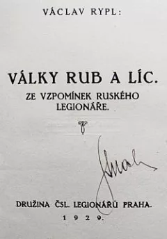 Války rub a líc - Ze vzpomínek ruského legionáře