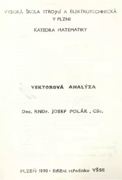 Vektorová analýza