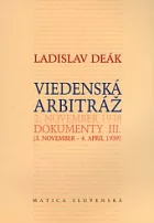 Viedenská arbitráž: 2. november 1938: Dokumenty III.