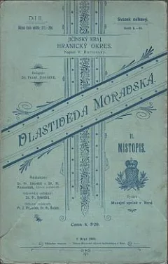 Vlastivěda moravská. II., Místopis Moravy. Díl III., Jičínský kraj. Čís. 20, Hranický okres