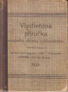 Vlastivědná příručka soudního okresu vyškovského