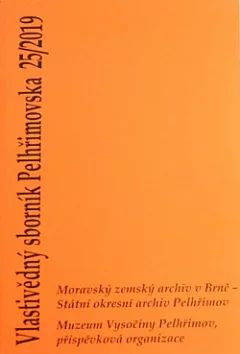 Vlastivědný sborník Pelhřimovska 25/2019