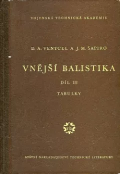 Vnější balistika (3. díl) tabulky